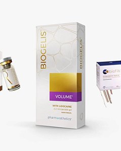 Preenchedor de Ácido Hialurônico Biogelis® Volume com Lidocaína – Pharmaesthetics