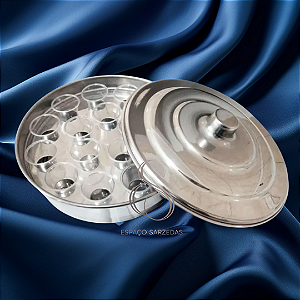 BANDEJA PQ DE SANTA-CEIA PRATA