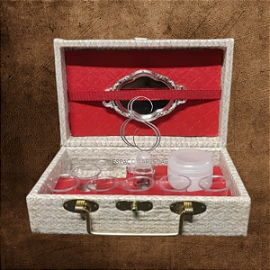 ESTOJO DE CEIA BAÚ MADEIRA