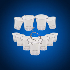 CÁLICE TRANSPARENTE PACOTE COM 1000 UNIDADES