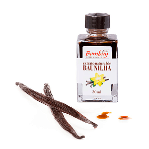 Extrato Natural de Baunilha 30ml