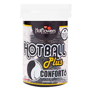 Conforto Bolinha Anestésica Hot Ball 2 Unidades Hot Flowers