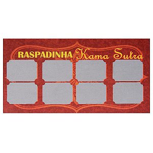 Raspadinha Kamasutra 10 Unidades Kgel