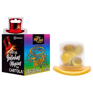 Six Ball Twister Bolinha Excitante 6 Unidades Soft Love