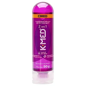 K-Med 2 Em 1 Lubrificante Íntimo 50G Cimed