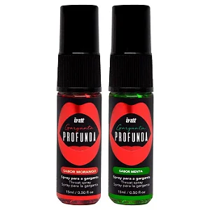 Garganta Profunda Spray Aromático 15ml Intt
