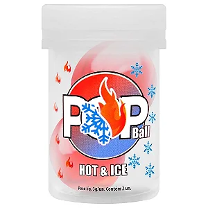 Pop Ball Bolinha Lubrificante Hot Ice Sensual Love