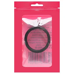Anel Peniano Preto Silicone Sexy Import