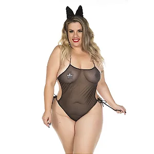 Mini Fantasia Plus Size Loba Ii Pimenta Sexy