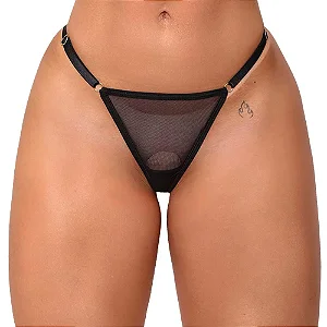 Fio Dental Personalizável Preta Mimo Tallyta