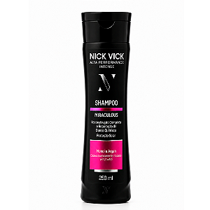 Shampoo Miraculous Nick Vick Alta Performance Intense 250ml