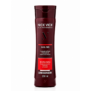 Condicionador S.O.S. Fios Nick Vick Alta Performance 250ml