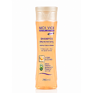Shampoo Brilho Natural Nick Vick Nutri Action 260ml