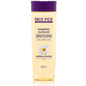 Shampoo Clareador Nick Vick Nutri 300ml
