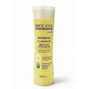 Shampoo Clareador Nick Vick Nutri Action 260ml