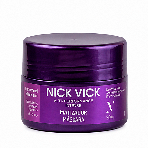 Máscara Matizadora Efeito Platinado Nick Vick Alta Performance 200g