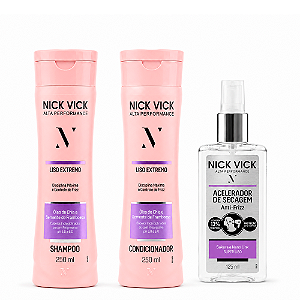 Kit Liso Extremo Nick Vick Alta Performance