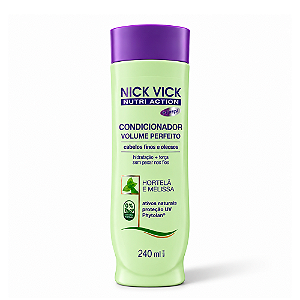 Condicionador Volume Perfeito Nick Vick Nutri Action 240ml
