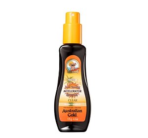 Australian Gold Accelerator Dark Tanning Spray Gel Clear Spray Bronzeador 125ml