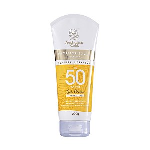 Australian Gold Gel Creme FPS 50 Protetor Solar 200g