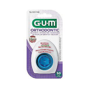 GUM Fio Dental Ortodôntico 22.9m