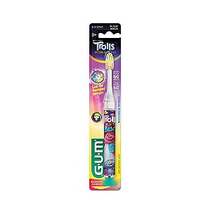 GUM Escova Dental Macia Kids Trolls