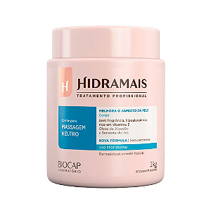 Hidramais Creme para Massagem Neutro 1kg