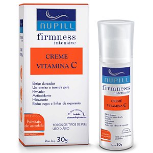 Creme Facial Clareador Vitamina C Nupill Firmness 30g