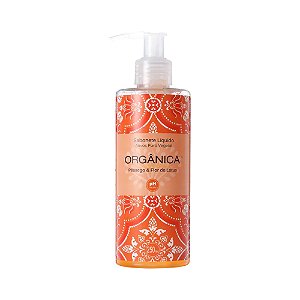 Orgânica Pêssego e Flor de Lótus Sabonete Líquido 250ml