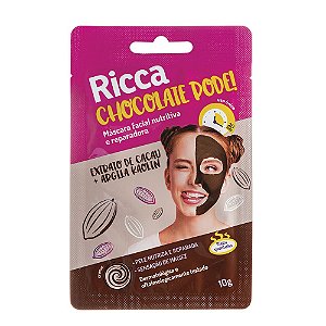 Ricca Máscara Facial Chocolate Pode