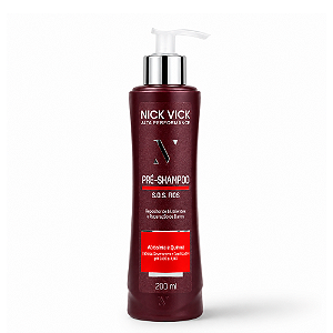 Pré-Shampoo Nick Vick S.O.S. Fios Alta Performance 200ml