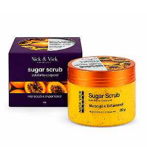 Esfoliante Corporal Nick Vick Maracujá Sugar Scrub Body 250g