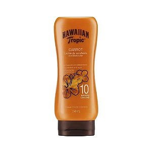 Hawaiian Tropic Carrot Lotion FPS 10 Bronzeador 240ml