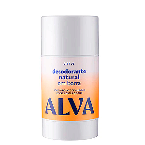 Alva Desodorante em Barra Citrus Vegano 55g