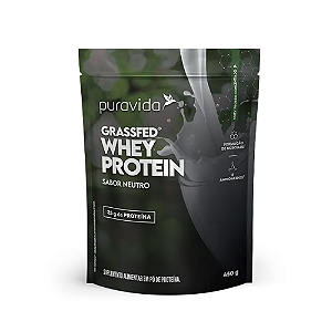 Puravida Whey Protein GrassFed Neutro 450g