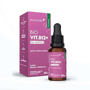 Puravida Vitamina B12+ em Gotas