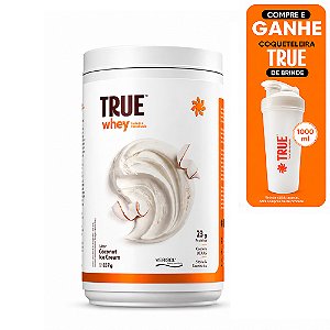 True Source Whey Protein Iso/Hidro Coconut Ice Cream 837g | com Colágeno Verisol®