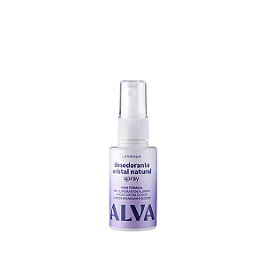Alva Desodorante Spray Cristal Natural Lavanda 30ml