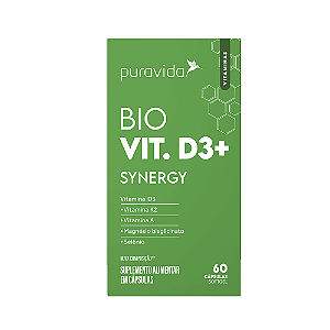 Puravida Bio Vitamina D3+ Synergy 60caps