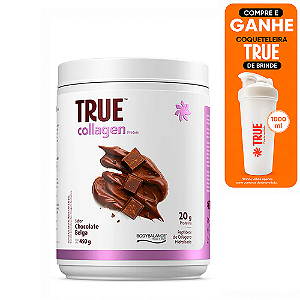 True Source Collagen Protein Chocolate Belga 450g | com Colágeno Verisol®