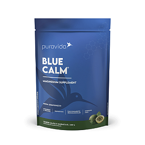 Puravida Blue Calm Maracujá e Limão Suplemento para Sono 350g