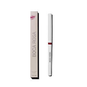 Boca Rosa Cereja Intenso Contorno Labial