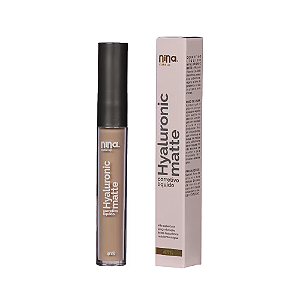 Nina Makeup Hyaluronic Matte 1 Corretivo Líquido 4ml