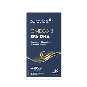 Puravida Ômega 3 Epa Dha 60 caps
