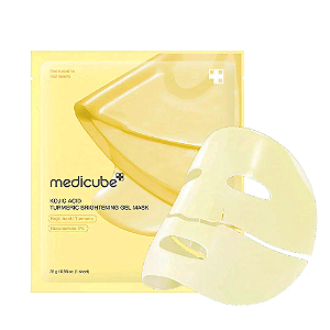 Medicube Kojic Acid Máscara Facial em Gel com Ácido Kójico - Máscara Facial Iluminadora