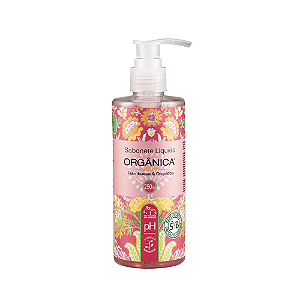 Orgânica Framboesa e Orquídea Sabonete Liquido 250ml
