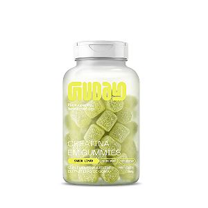 Guday Creatina Gummy Limão 60un