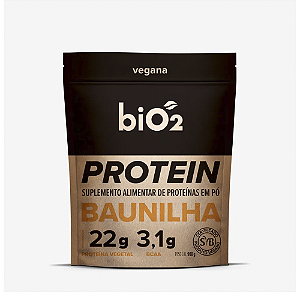 biO2 Proteína Vegetal Sabor Baunilha 908g