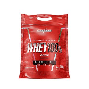 Integralmedica Whey Protein Concentrado Morango Pouch 900g