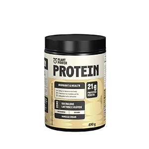 Plant PowerProtein Vanilla Cream Proteína Vegetal 490g